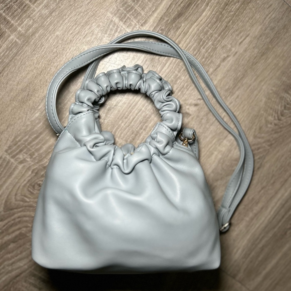 Elegant Light Gray Women's Handbag